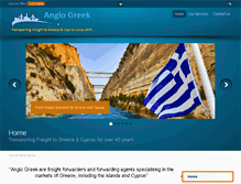 Tablet Screenshot of anglogreek.com